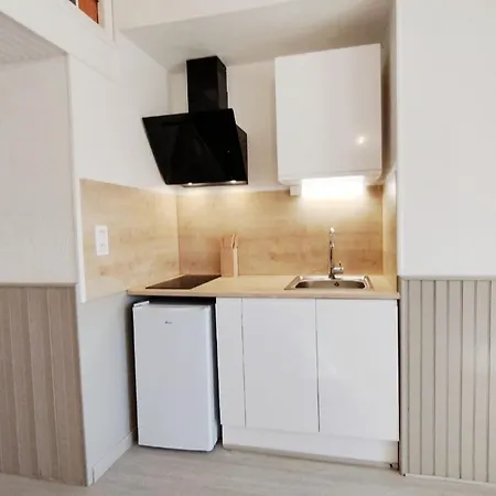 T2 Mezzanine - Front De - Parking Prive - 4 Personnes - St-pierre-la-mer - Fr-1-795-51 Apartamento *