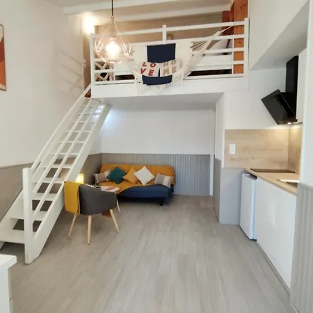 T2 Mezzanine - Front De - Parking Prive - 4 Personnes - St-pierre-la-mer - Fr-1-795-51 *