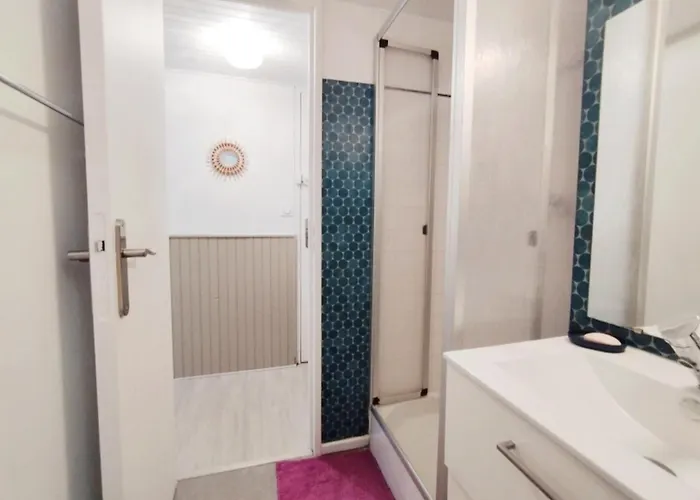 T2 Mezzanine - Front De - Parking Prive - 4 Personnes - St-pierre-la-mer - Fr-1-795-51 Διαμέρισμα *