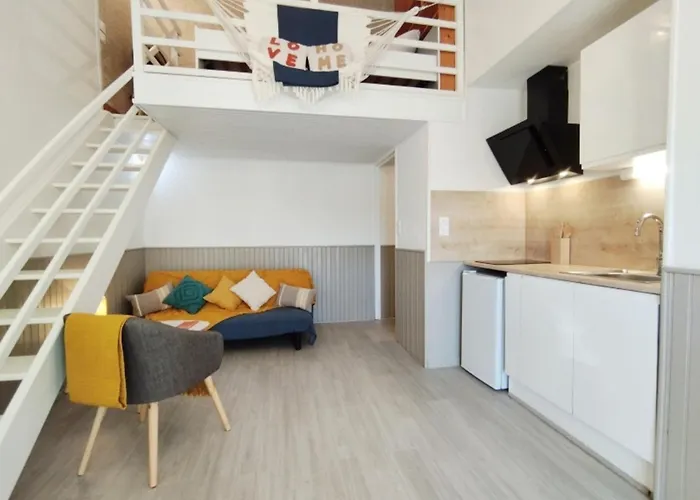 T2 Mezzanine - Front De - Parking Prive - 4 Personnes - St-pierre-la-mer - Fr-1-795-51 Fleury (Aude)