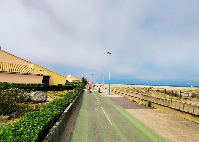 T2 Mezzanine - Front De - Parking Prive - 4 Personnes - St-pierre-la-mer - Fr-1-795-51